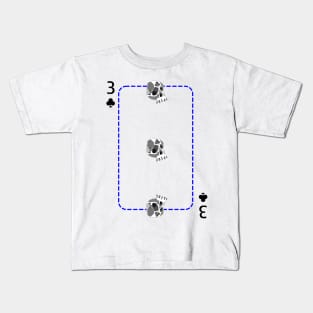 3 of clubs Kids T-Shirt